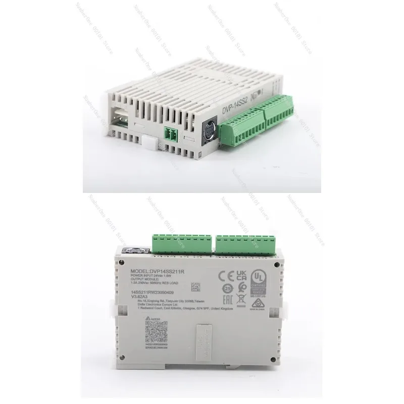 Factory Supply DVP08SP11R PLC Programmable Controller Module, 24V DC Industrial Control Unit