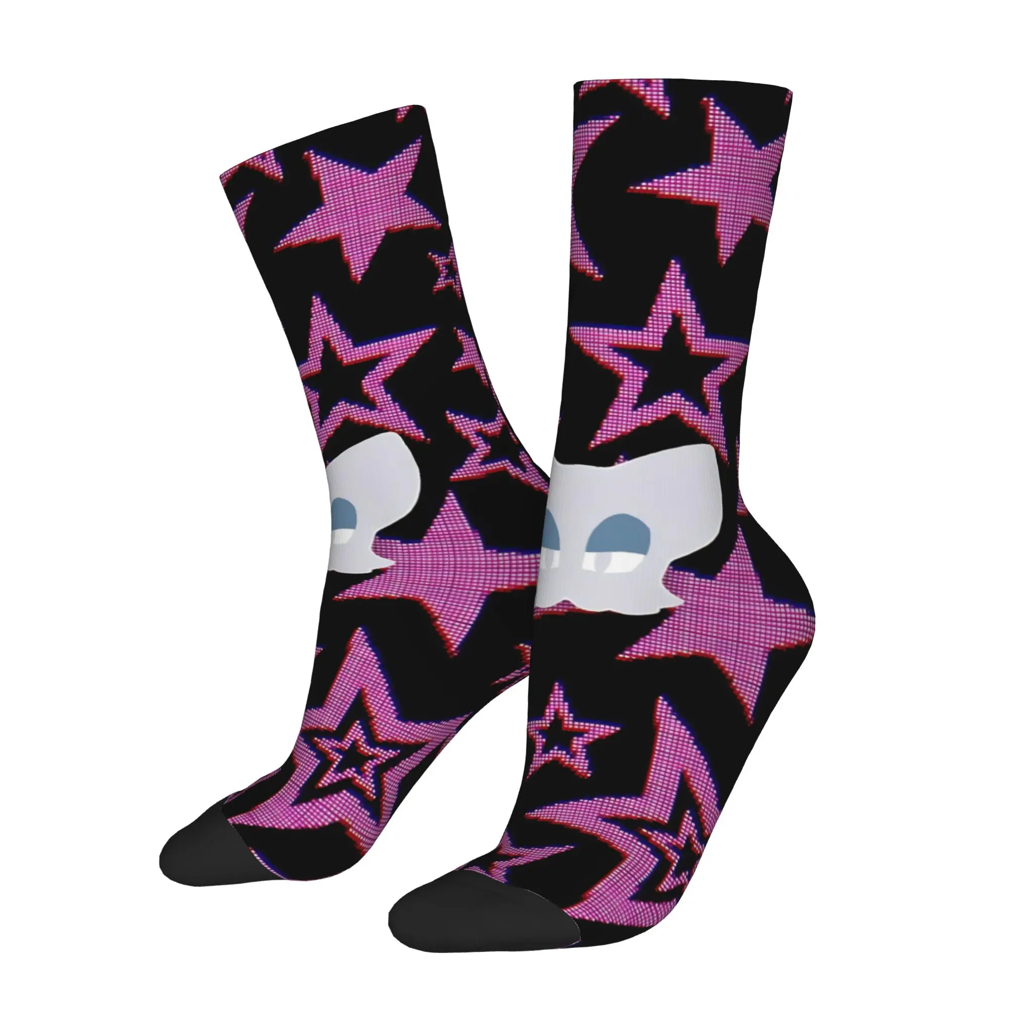 Crazy Design S-Shadow The Hedgehogs Basketball Socks  Crew Socks for Unisex Sweat Absorbing