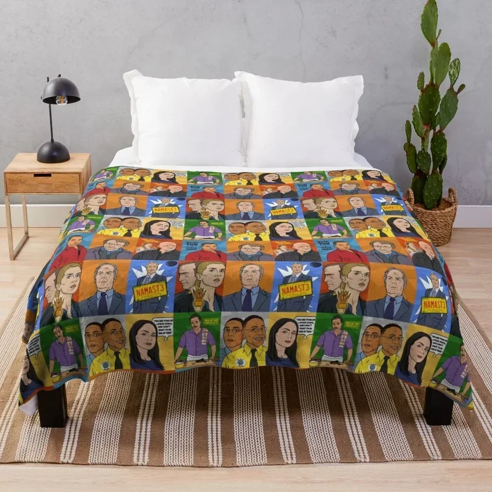 

Better Call Saul Mosaic Characters Throw Blanket