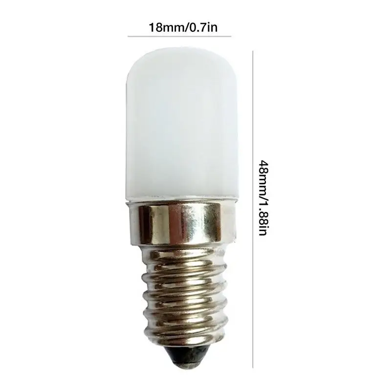 E14 전구 Led 1.5W 라이트 메이커 LED 전구 E14 LED 냉장고 전구 6000K 일광 흰색 110V 램프 냉장고 조명