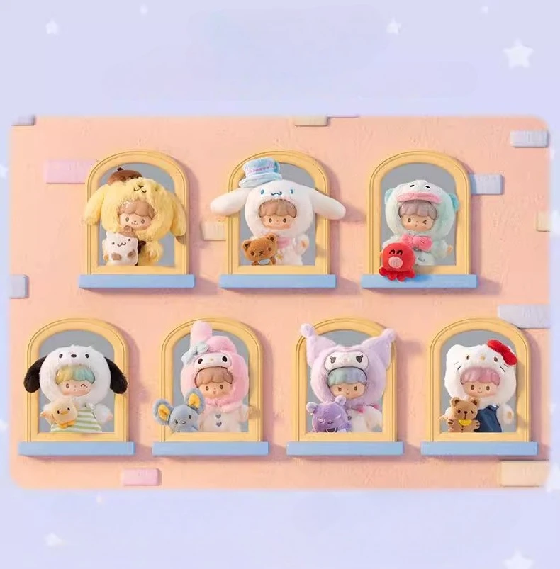 

Searching for Unicorn King Zhuo, Sanrio family friends series blind box soft rubber pendant plush accessories plush gifts