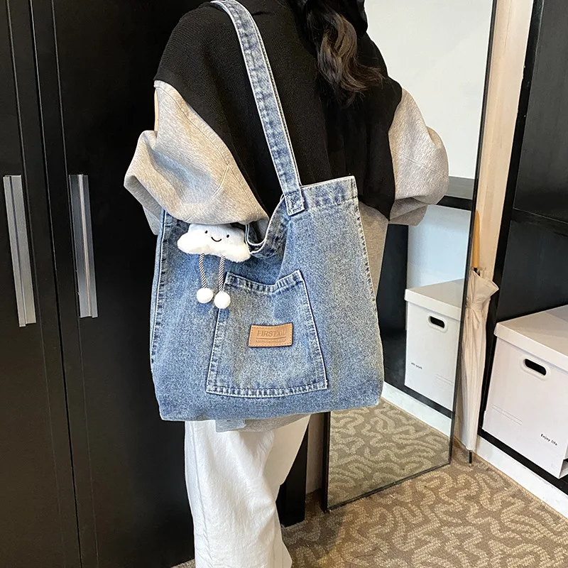 

Сумки-тоут для женщин Сумки на плечо большой вместимости Повседневные сумки для покупок Классная сумка для девочек Дизайнерская сумка Bolsas Femininas Сумка 가방