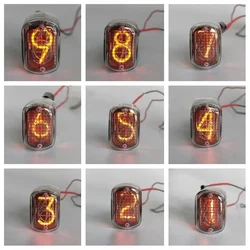 1-5PCS IN-12 IN12 Digital Tube with Decimal Point Glow Tubes Symbol Tube Nixie Tube Clock Glow Tube for LED Clock DIY Parts