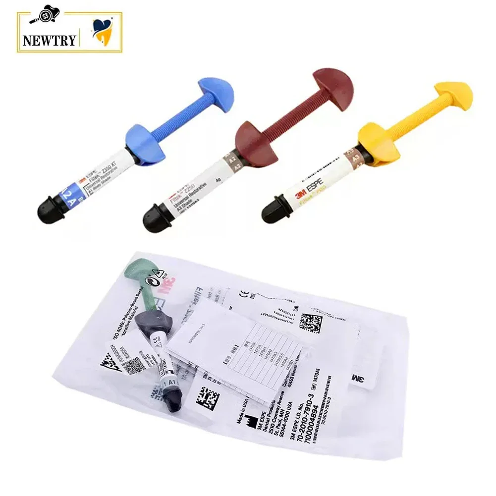 

Dental Composite Resin 3M ESPE Filtek P60 Valux Z250 Z350XT Flowable A1/2/3/3.5 Shade Tooth Restorative Adhesive Paste Agent Gel
