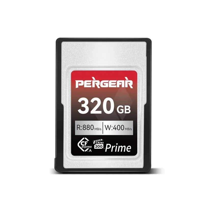 Pergear VPG200 Professional 320GB CFexpress Type A Memory Card Up to 880MB/s Read Speed & 900MB/s Write Speed for 4K 120P 8K 30