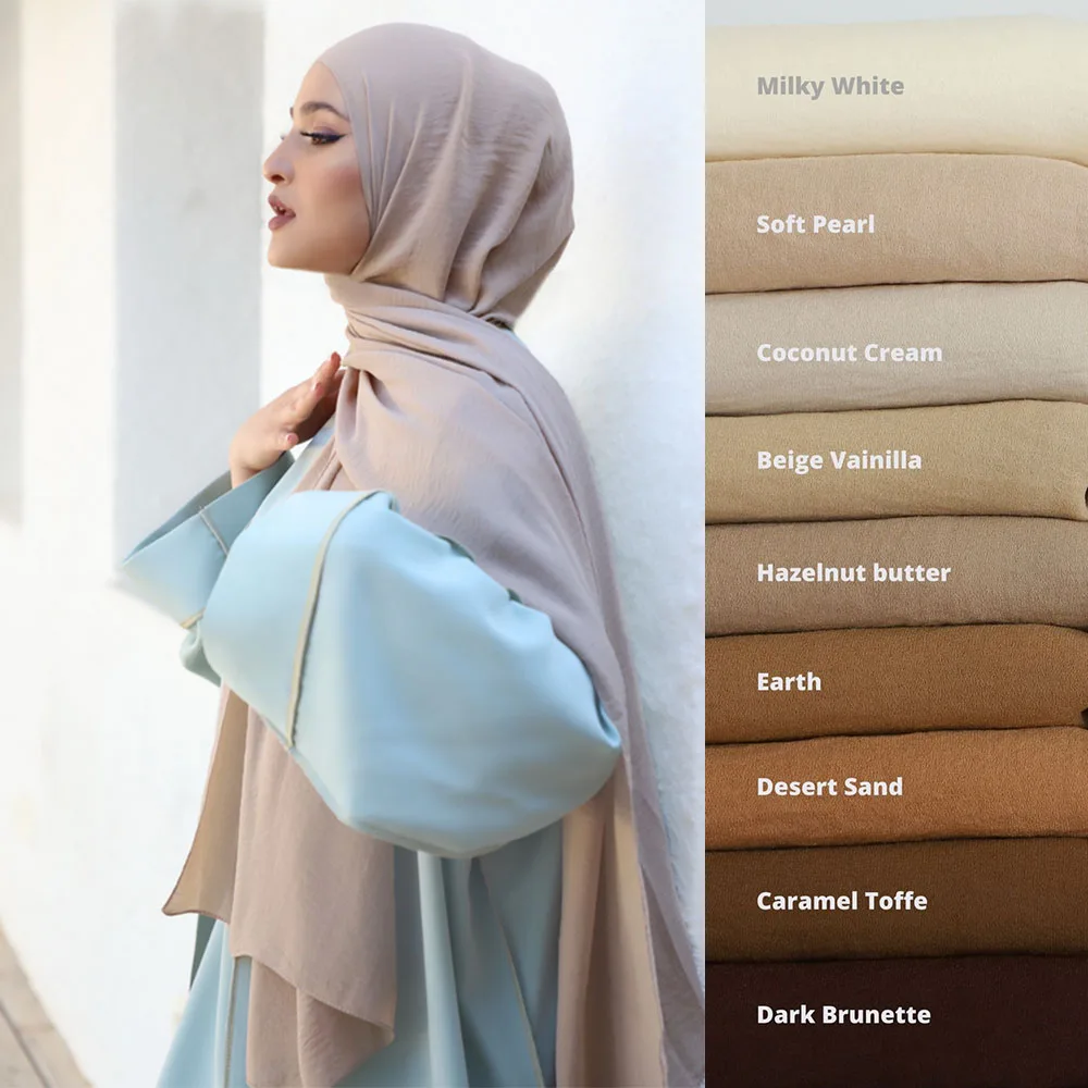 Premium Velvet Satin Chiffon Hijab Scarf Women Luxury Soft Plain Shawl For Women Muslim Hijabs Turban Femme Chic  Ramadan