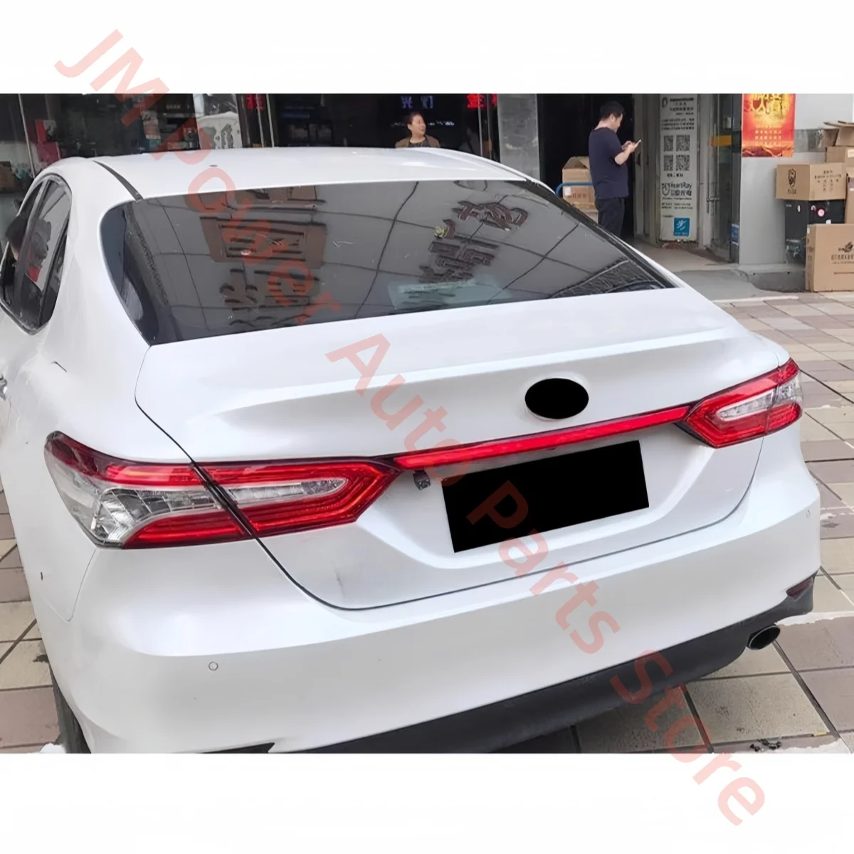 Fit for Toyota 8th generation Camry 2018-2023 LED Full-width taillights Rear bumper lights Brake lights Turn signal Trunk lights