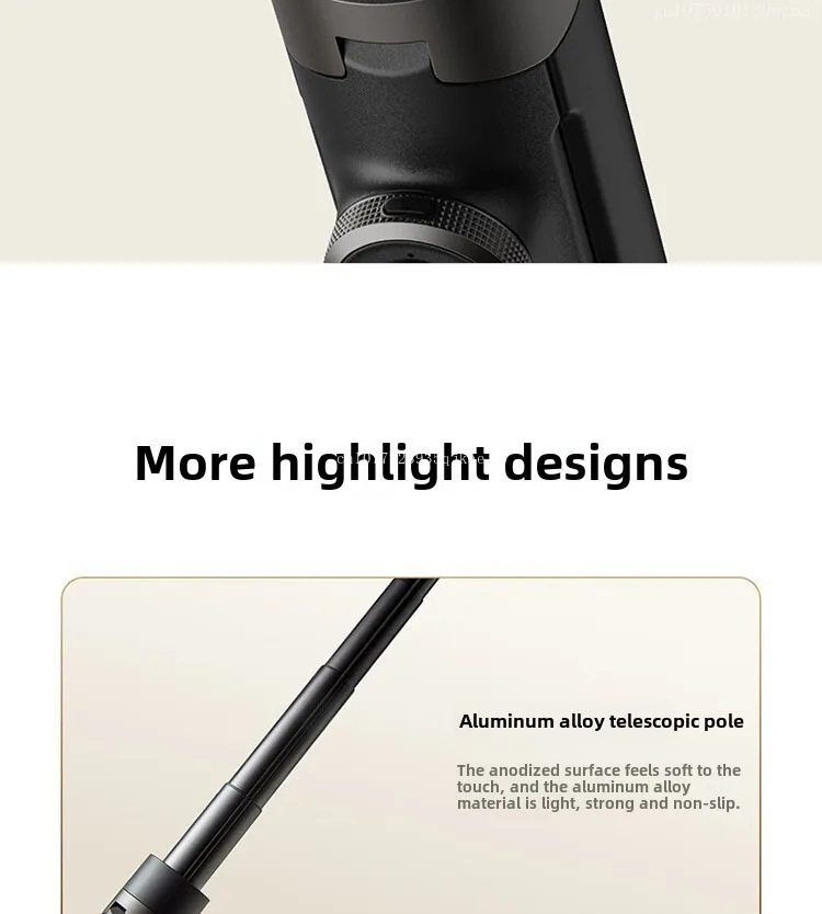 Original Xiaomi Mijia Zoom Ground Selfie Stick Bluetooth Remote Control Portable Multi-functional Tripod
