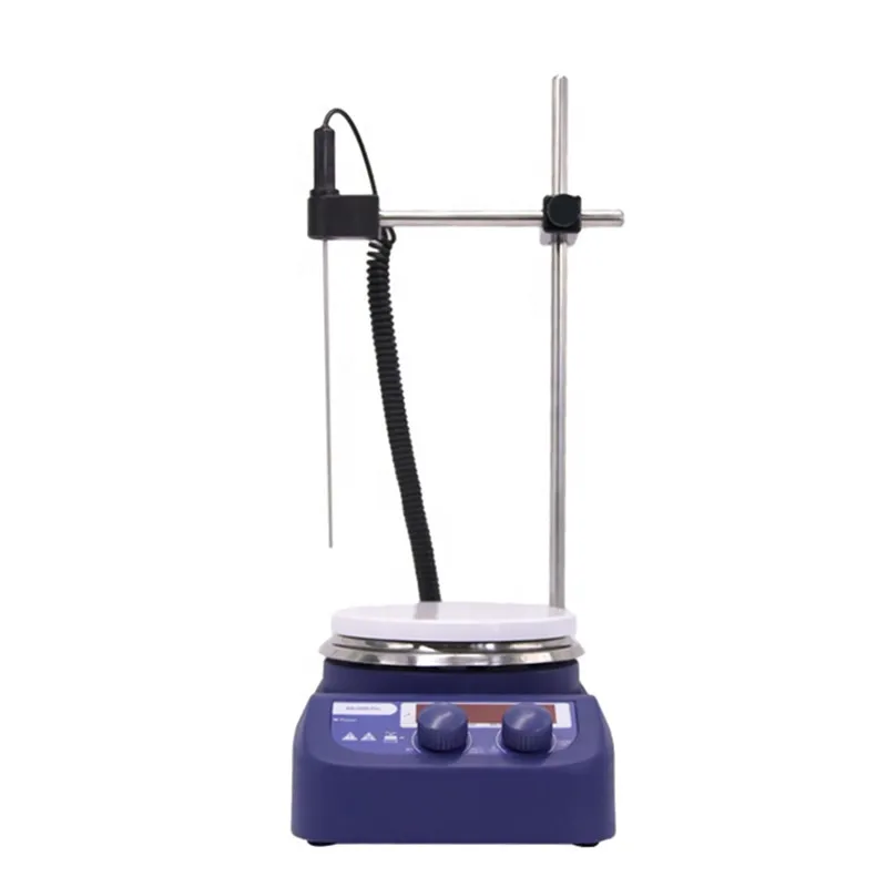 Heating Magnetic Stirrer Digital Display Thermostat Mixer with Stir Bar Hot Plate Lab Stirrer MS-H280-Pro