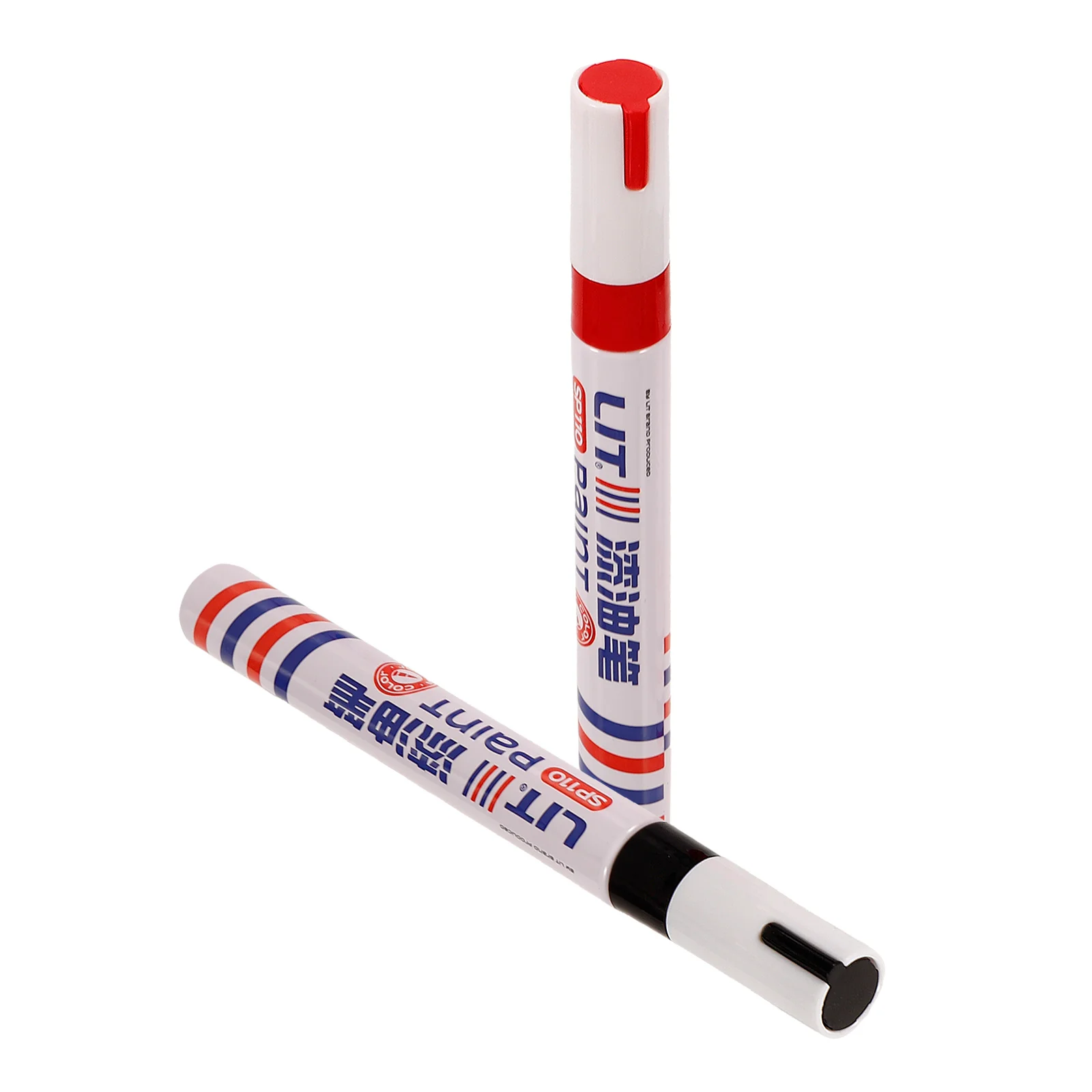 

2 Pcs Tombstone Tracing Paint Markers Fine Tip Permanent Pens Drawing Fading Monument Writing Touch Up Dedicated