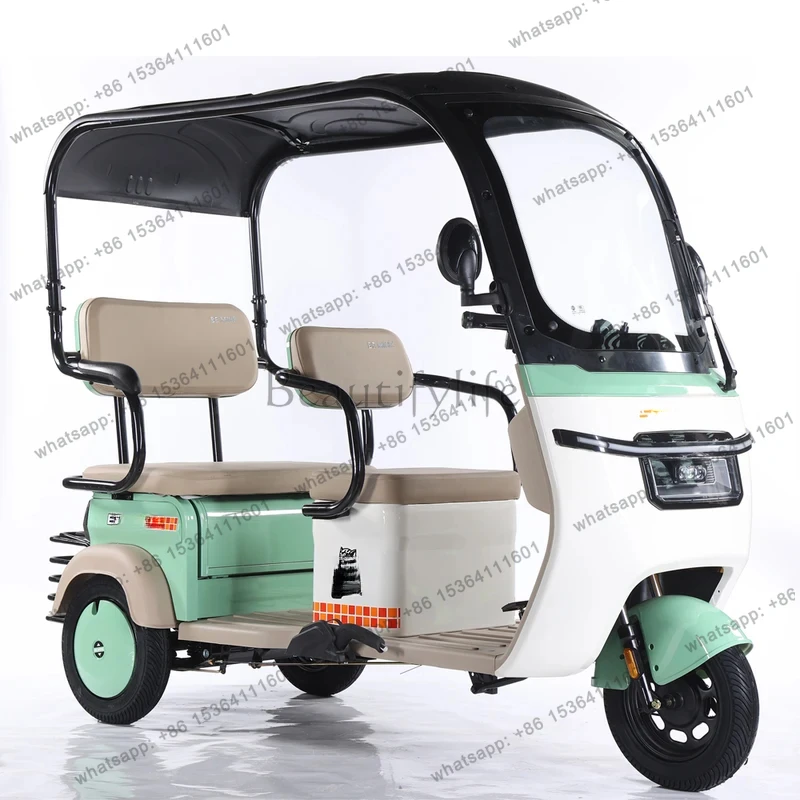 New Design 800W Electric Trike 32km/h Speed 60V Open Electric Tricycle Three Whee Adult Bike