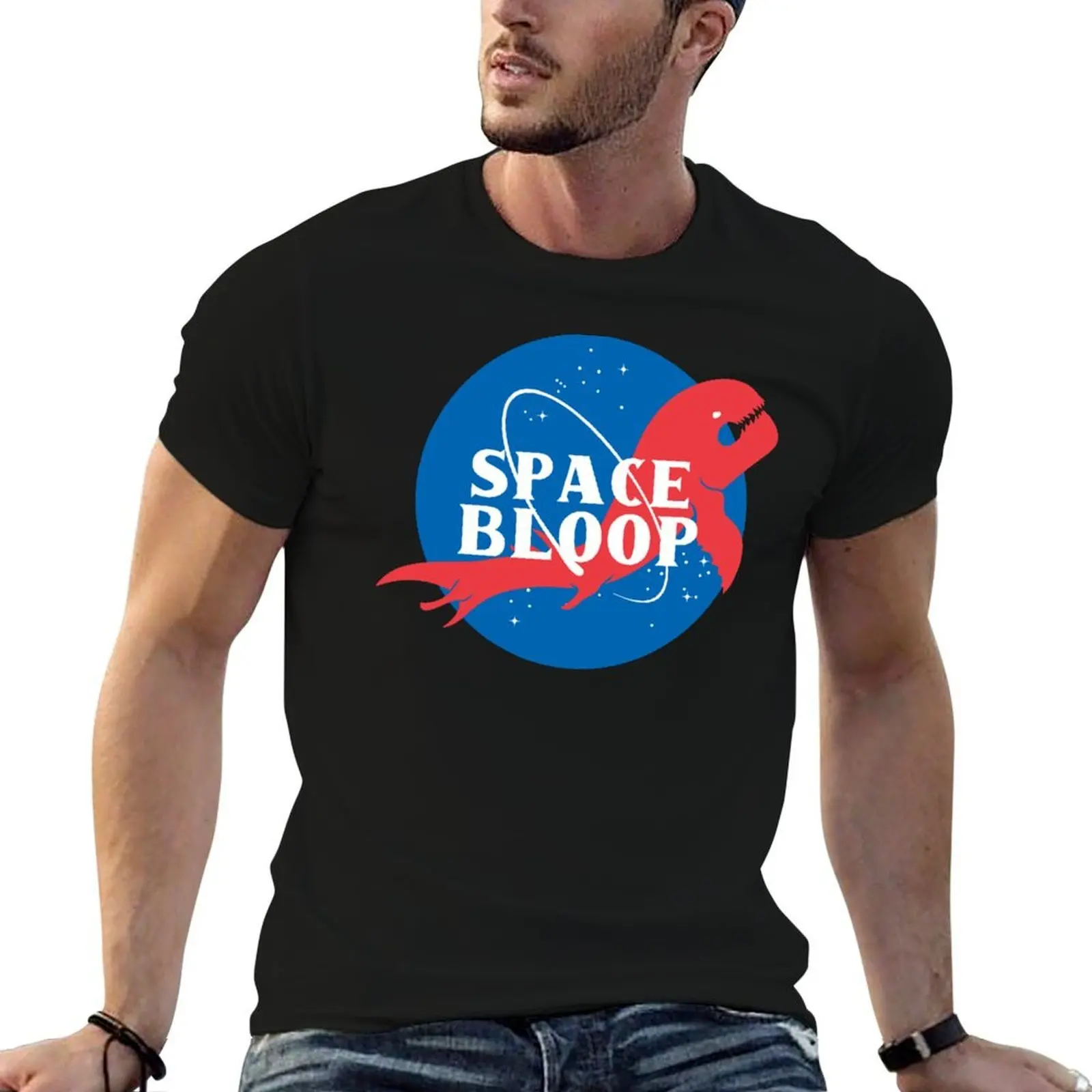 

SPACE BLOOP T-Shirt t shirts for man cotton funny anime tshirt t shirt personalised T-Shirt