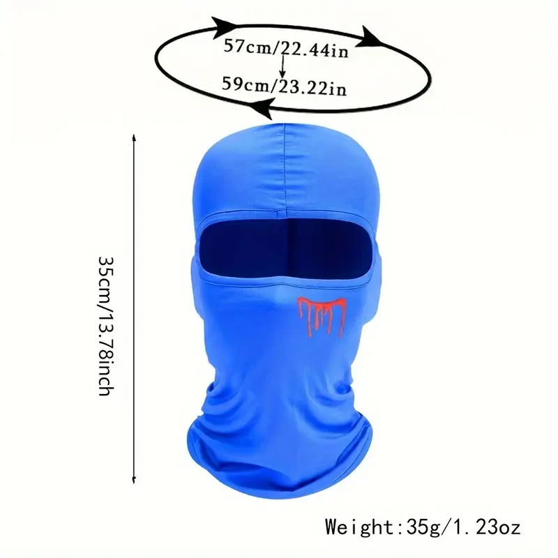 Men Women Windproof Breathable Balaclava Hat for Outdoor Cycling Running Sports Style Stretchable Fabric Balaclava Face Mask