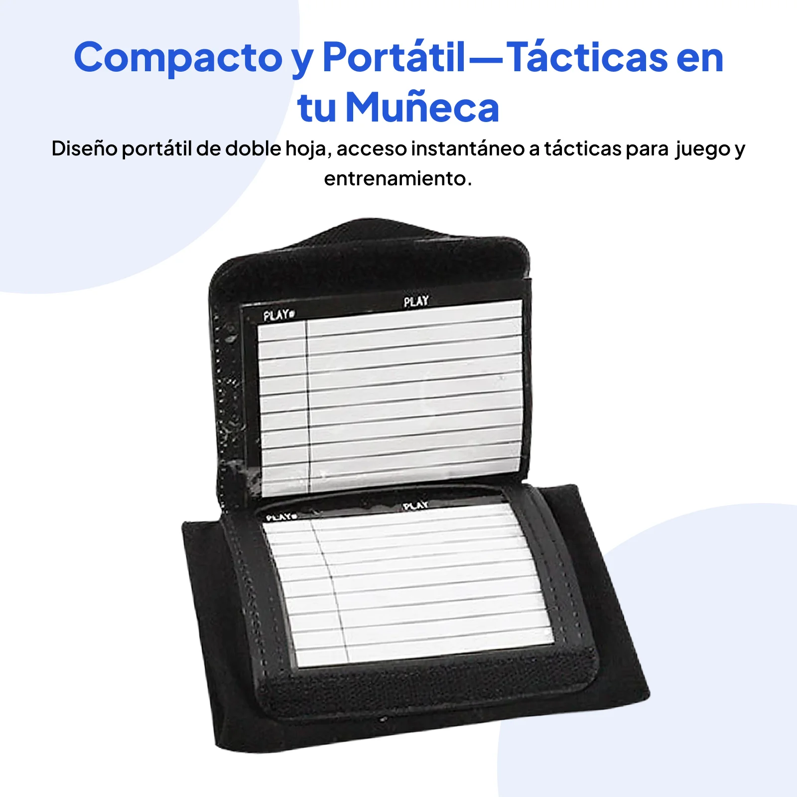 معصمه بلاي بوك براسر للعب كرة القدم اللينة، ورقة مزدوجة S