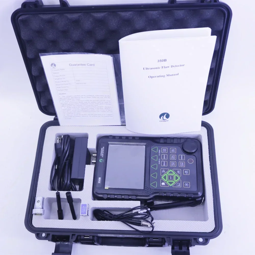MFD350B Ultrasonic Flaw Detector NDT Instruments Testing Equipment 0 ~ 6000mm