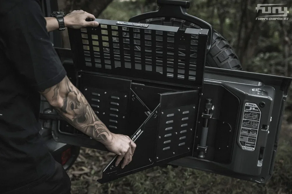 TLF  Fury 2007-2017 JK Accessory Tailgate Foldable Table for wrangler JK