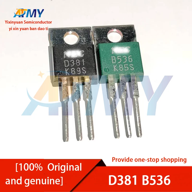 

2SD381 2SB536 audio amplifier matching transistors
