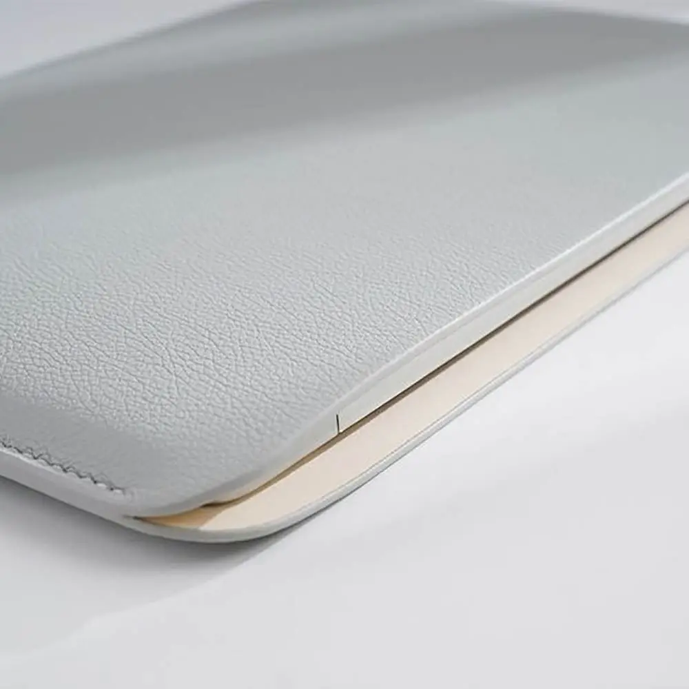 

Universal PU Laptop Bag Large Capacity Shockproof Notebook Cover Business Ultra Thin Tablet Protective Pouch Laptop