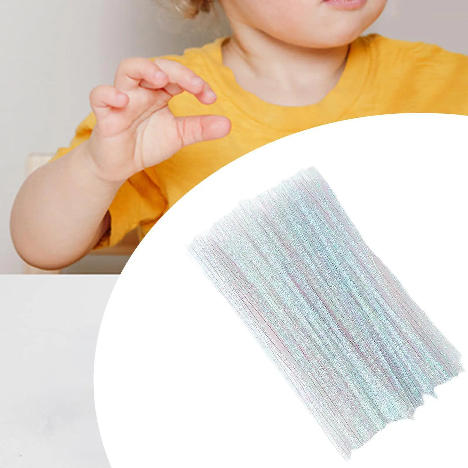 500x Pipe Cleaners Set for Boys Girls Crafting Soft Multifunctional Chenille Stems for Decorations Art Craft Art Projects Party