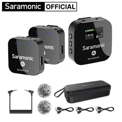 Saramonic Blink900 S Wireless Lavalier Microphone for iPhone Android Smartphone DSLR Cameras Gaming Live Streaming Youtube Vlog