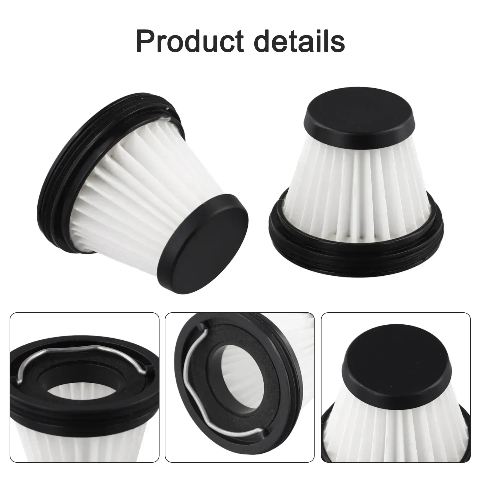 Optimize Cleaning Performance With Improved Airflow Filter For Baseus For A3lite Handheld Vacuum Cleaner (2 Filters)