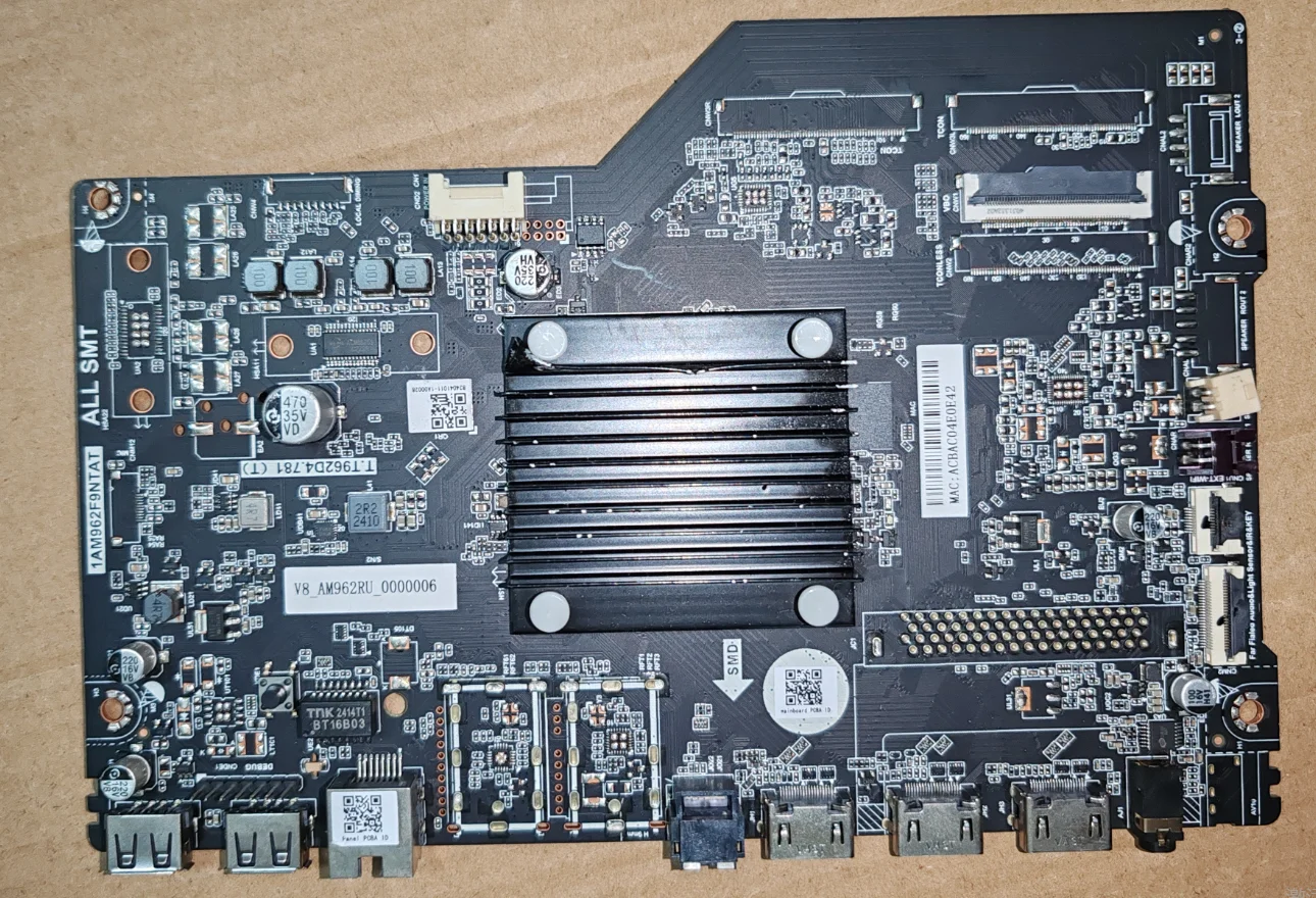 

T.T962D4.781(T) 1AM962F9NTAT Материнская плата для сетевого светодиодного телевизора Wi-Fi, физическое фото, хорошо протестировано