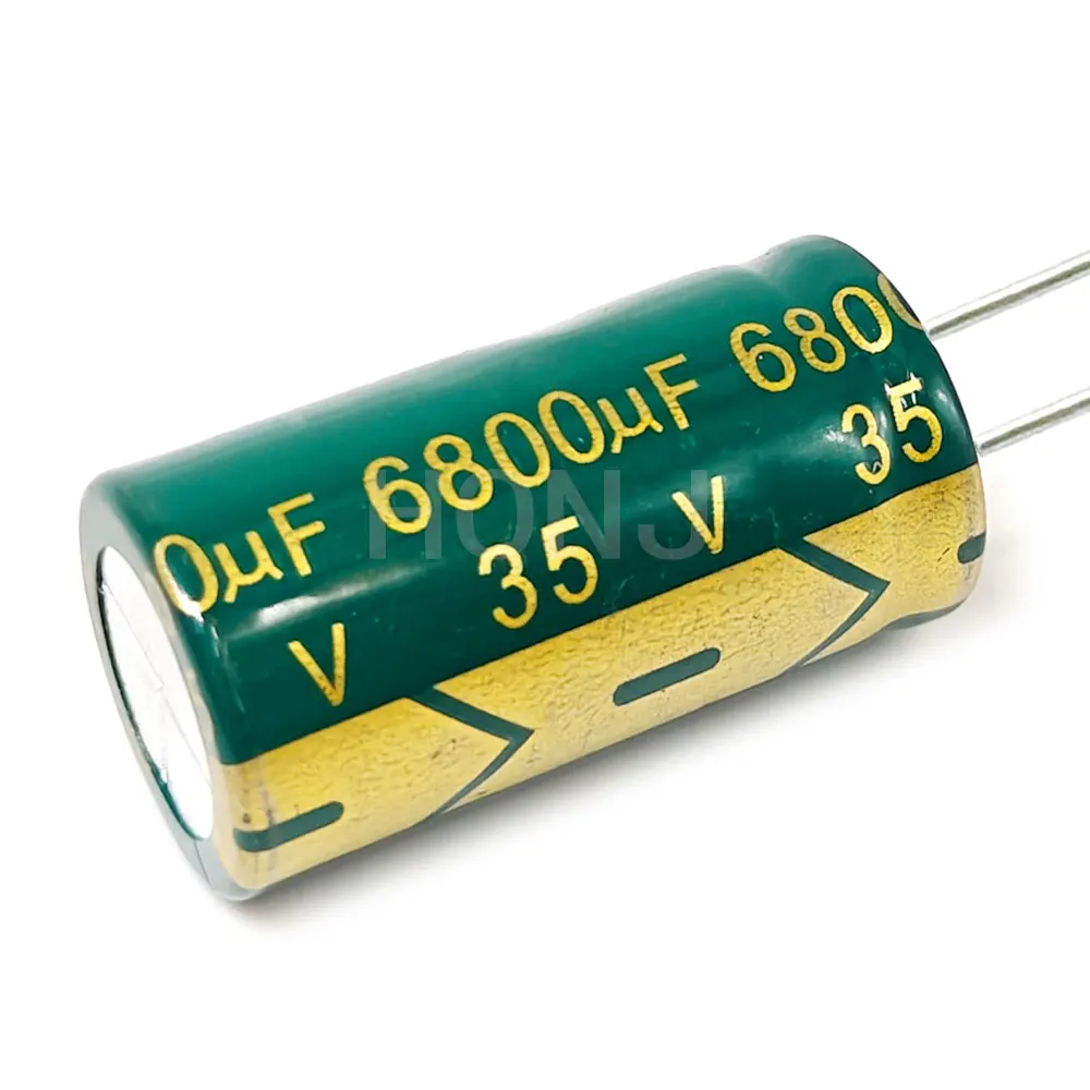 2PCS 35V6800uf 18x35mm Aluminum Electrolytic Capacitor 6800uf35v 35v 6800uf 35V 6800mf 35vdc 6800MFD 35v6800mf 6800mf35v ±20%