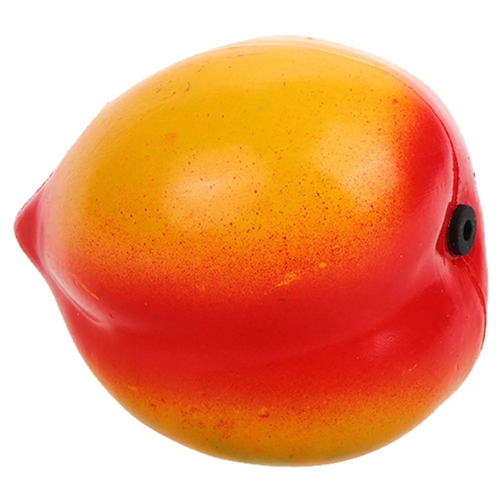 

Peach-Shaped Musical Shaker for Kids Realistic Fruit Design Plastic Percussion Instrument Enhances Motor Skills Hand-Eye