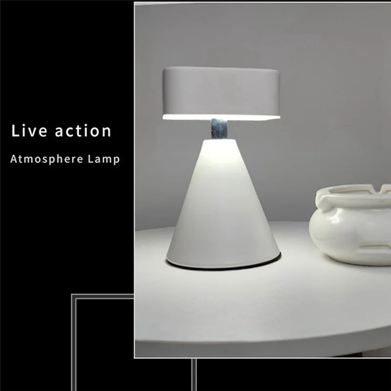 AA86 Desk Lamp USB Charging Touch LED Eye Protection Atmosphere Decorative Desk Lamp Easy To Use White