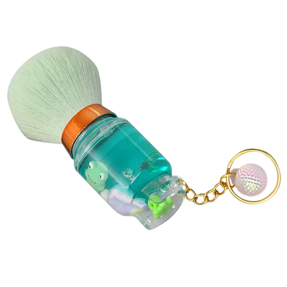 Pinceau à poudre pour femmes, Blush, ombre de nez, surligneur, léger, Compact, maquillage, petits outils portables