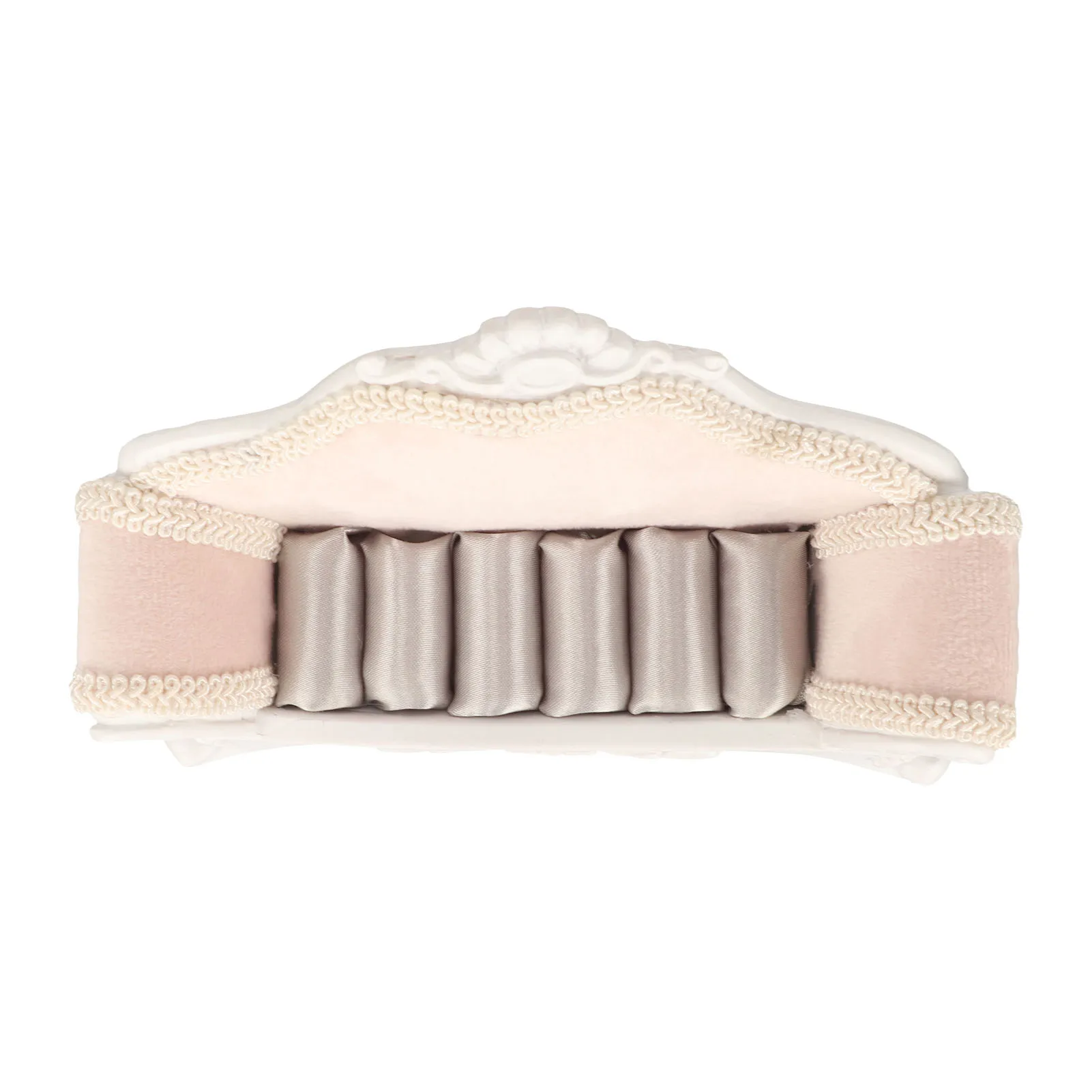 حلقة عرض موقف الراتنج القماش أريكة على شكل رواية حلقة حامل أقراط صينية عرض لحفل الزفاف عيد الحب الأم