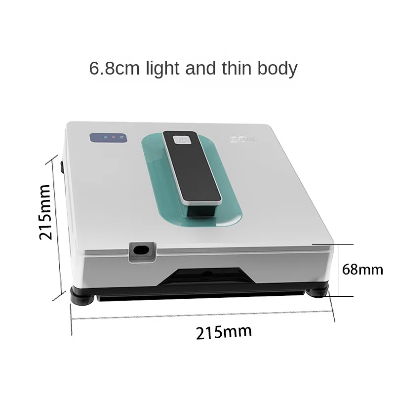 Ultra-fino Duplo Água Jet Janela Limpador Robô, Transmissão De Voz, Controle Remoto, Máquina De Limpeza De Janela Elétrica