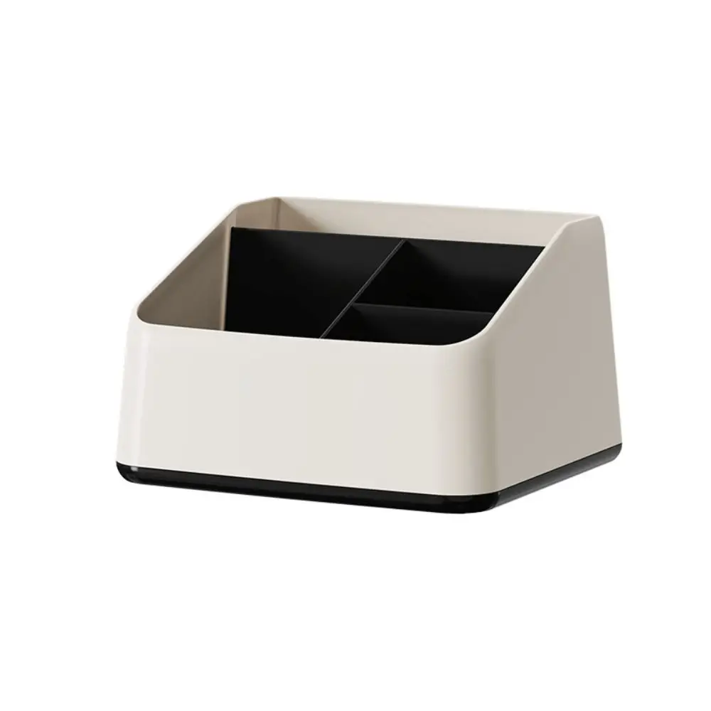 Multifunctional Large Capacity Desktop Organizer Sundries ABS Storage Box Mini Student Stationery Organizer Case Hotel