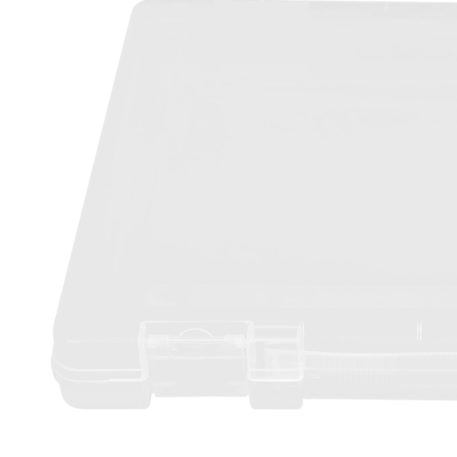 

Household File Box Transparent Plastic Document Storage Organizer Office Portable Multi-Function Paper Organizer