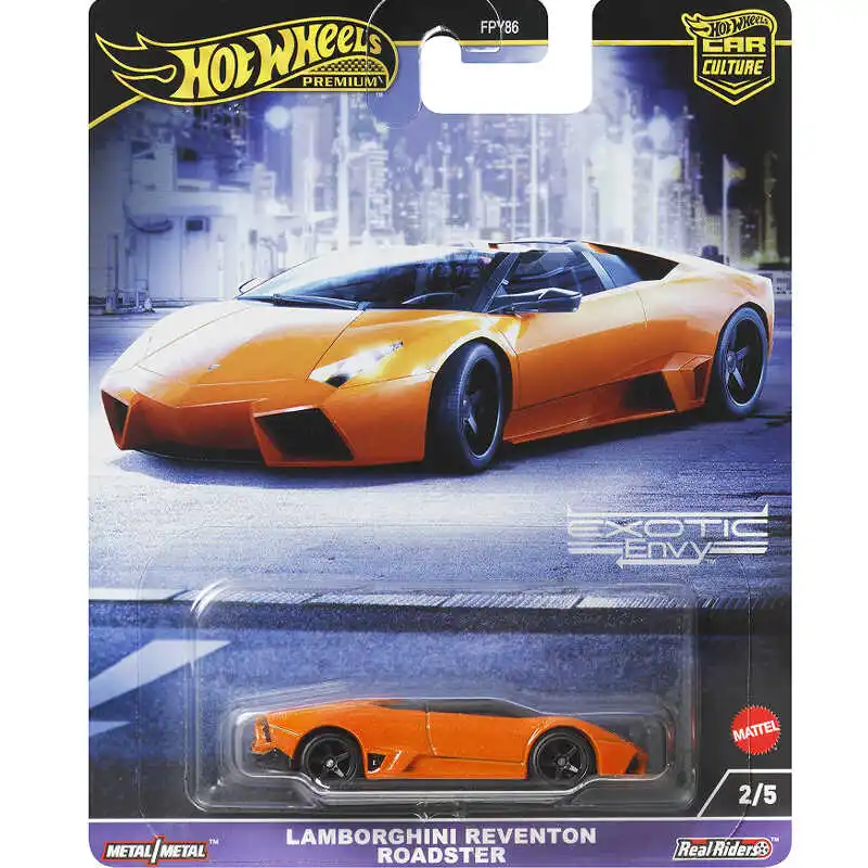 HOT WHEELS 1:64 FPY86 911 Reventon roadster Aston martin v12 speedster BMW M1 procar  f1 Collection alloy trolley model gifts