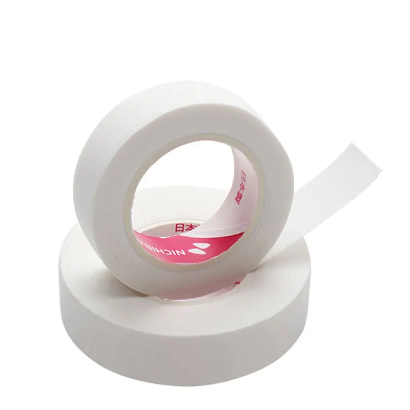 Eyelash Extension Tape Micropore Supplies Lint Breathable Non-Woven Cloth Adhesive Patches Tapes Makeup Tools Under Eye Paper
