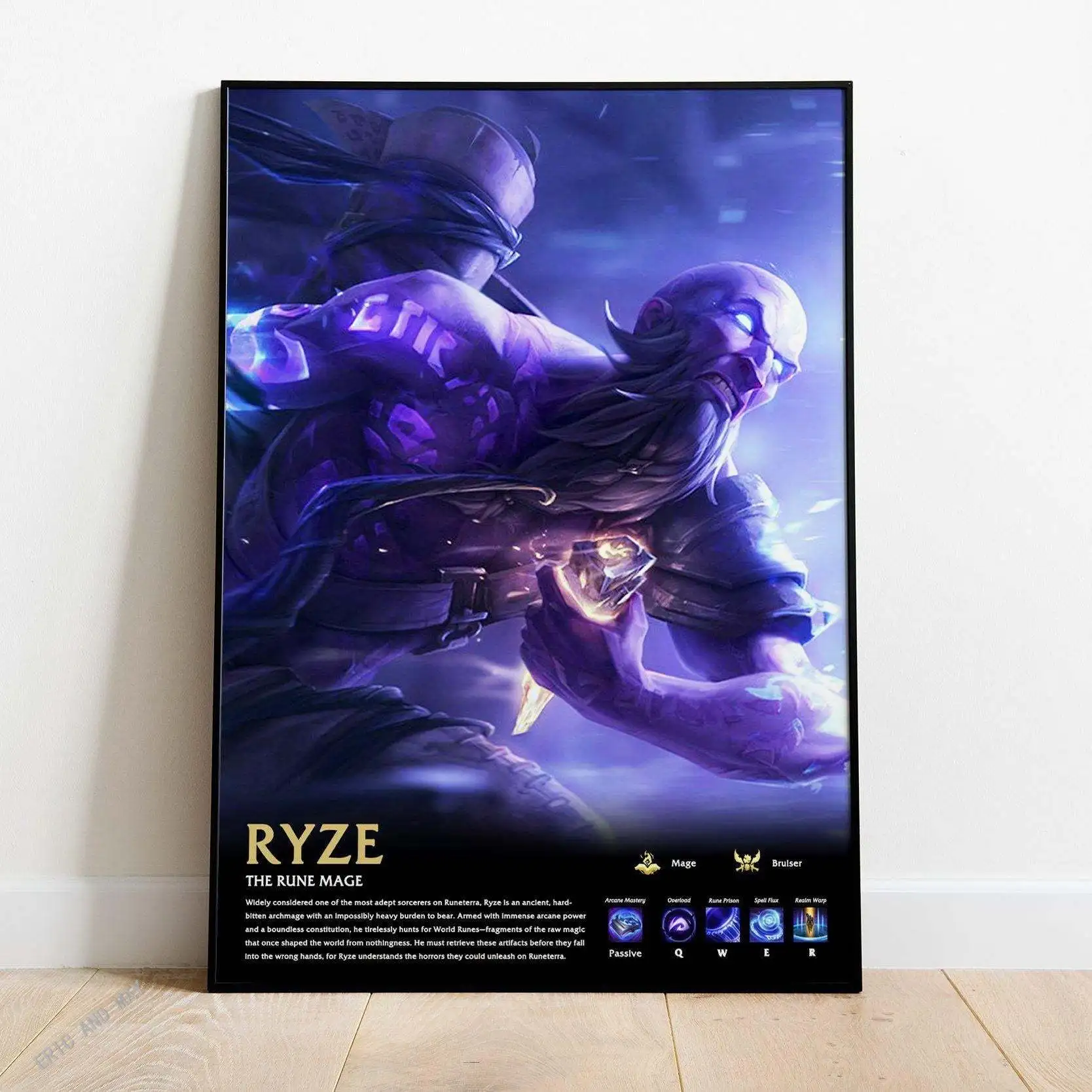 Popular Game League of Legends Character Posters Home Decoration Canvas Painting Wall Art High Quality Aesthetic Room Decor