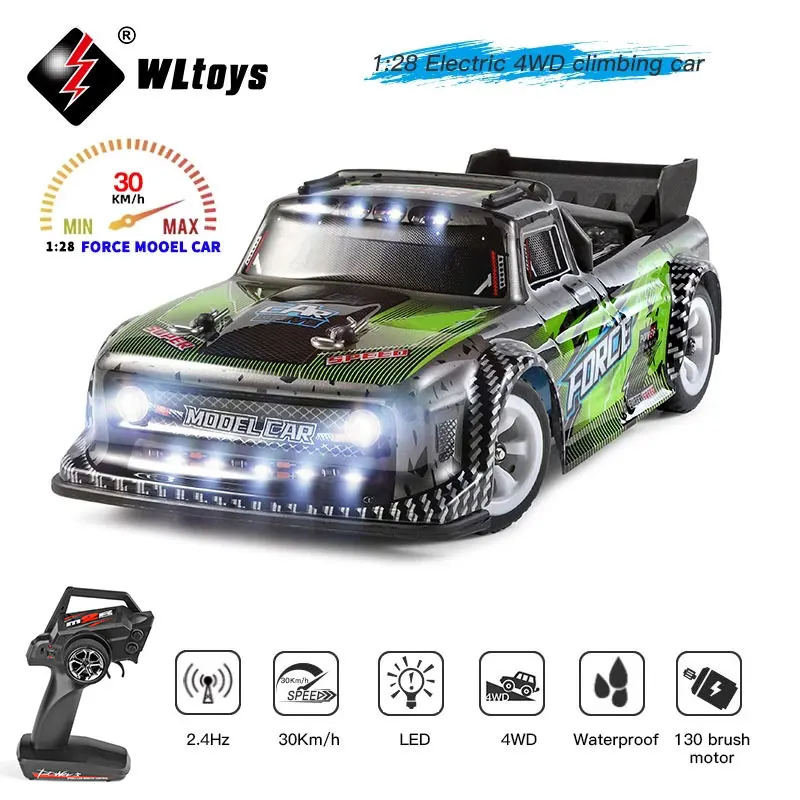 

WLtoys 1:28 284131 2.4G 4WD Electric High-Speed Remote Control Drift Racing Car for Boys - 30KM/H Mini RC Toy, Perfect Kids Gift