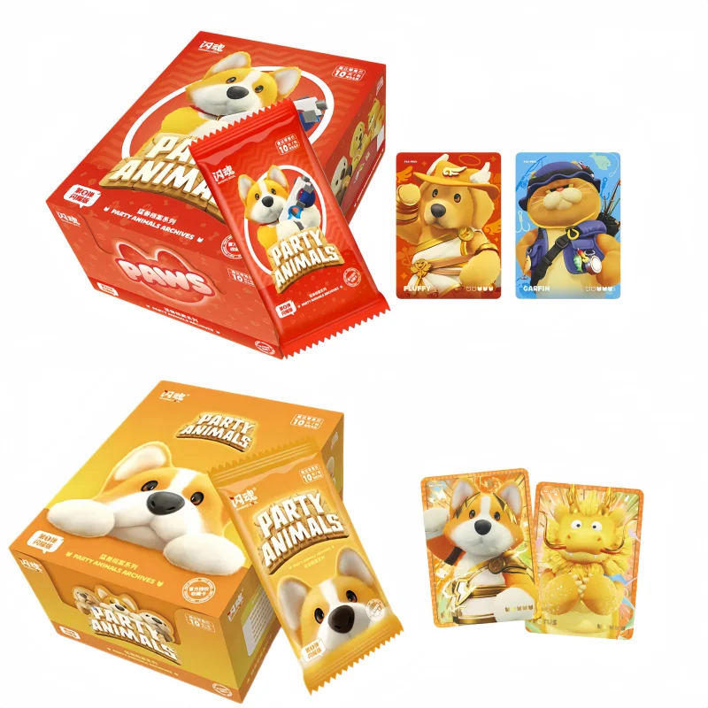 shiningsoul-party-animals-beast-archives-serie-v2-edizione-shining-carte-collezionabili-gioco-da-tavolo-merchandising-carte-da-scambio
