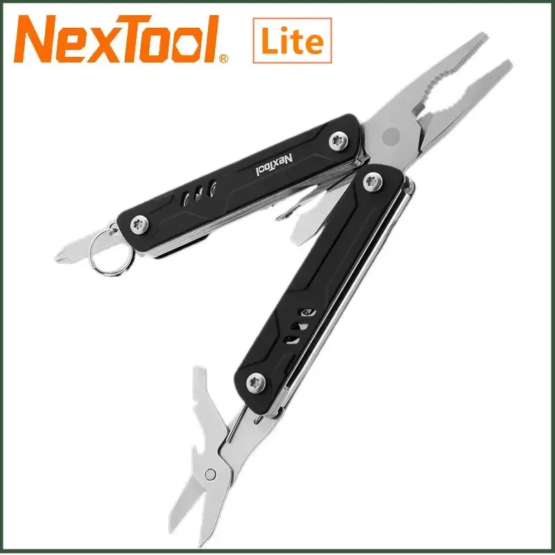 

2024 New NexTool Mini Sailor Pliers Lite 10 In 1 Multitool Folding Scissors Screwdriver Portable EDC Outdoor Portable Equipment