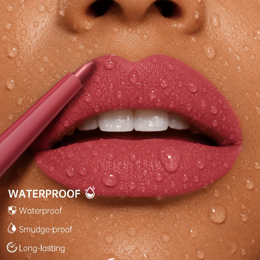 Lip Liner Pencil - Crayon à lèvres mat imperméable, longue