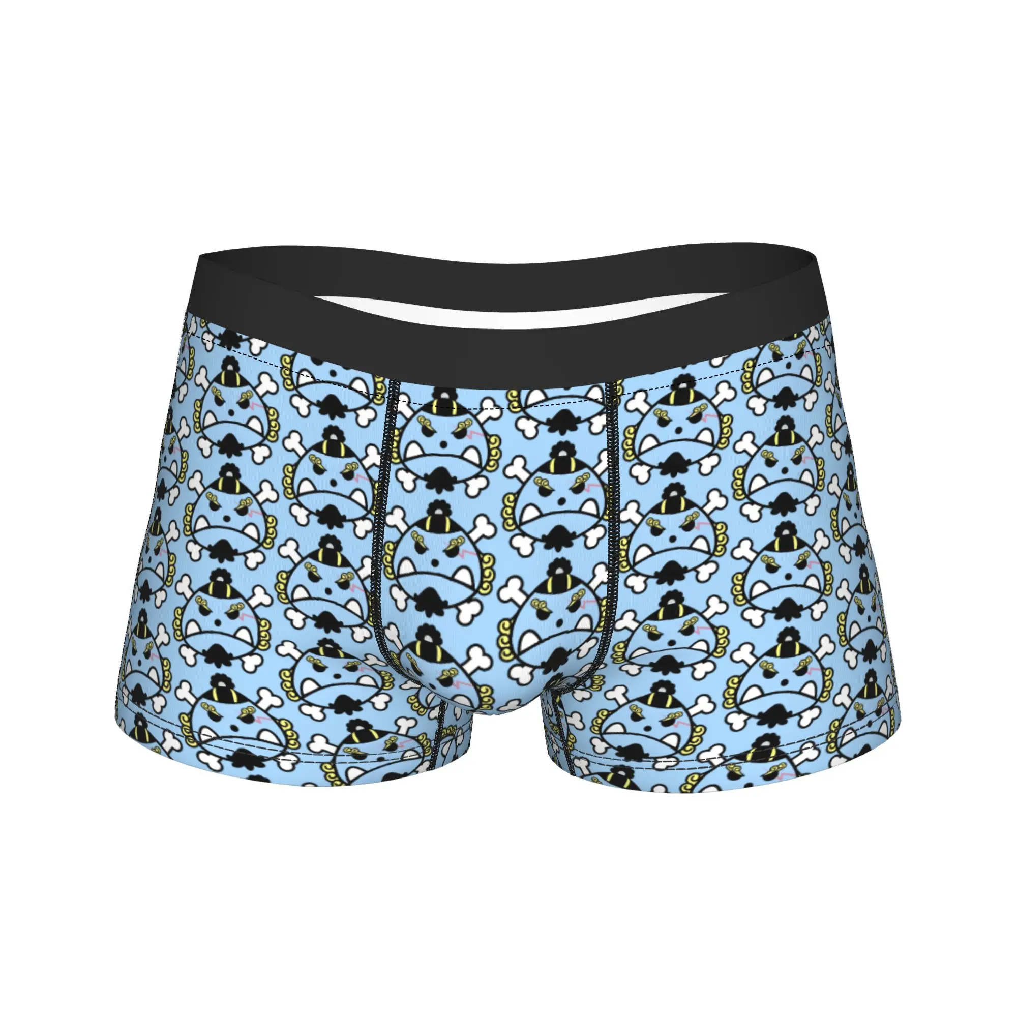 

Мужские трусы-боксеры Jinbe One Piece Flag, сексуальные трусы-шорты, мягкие мужские трусы больших размеров