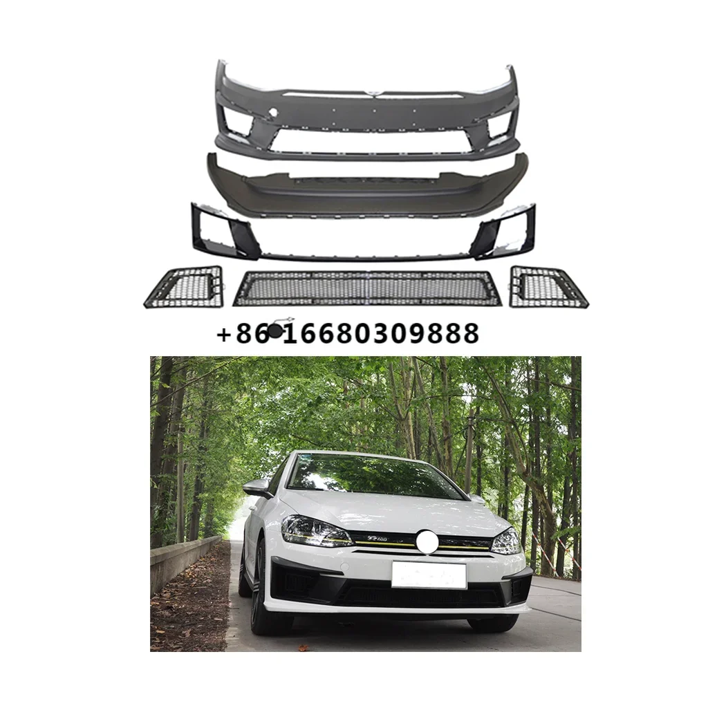 

Automotive Parts Front Bumper R400 Kit For GOLF 7 MK7 2013-2017 Upgrade VW GOLF 7 R400 Body Kit