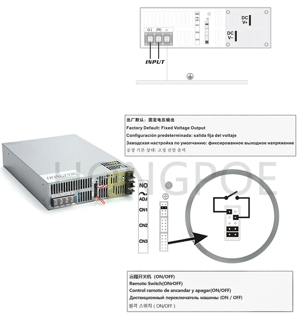 5V Power Supply 5V 300A 350A 110V 220V AC to DC 24V Power supply Support 0-5V Analog Signal Control ro PLC Control 1500W 1800W