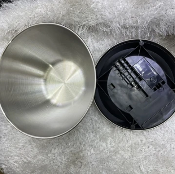 Effective Household Stainless Steel Kitchen Scale with Clock and Bowl Household Scale Split Design Accessories Food