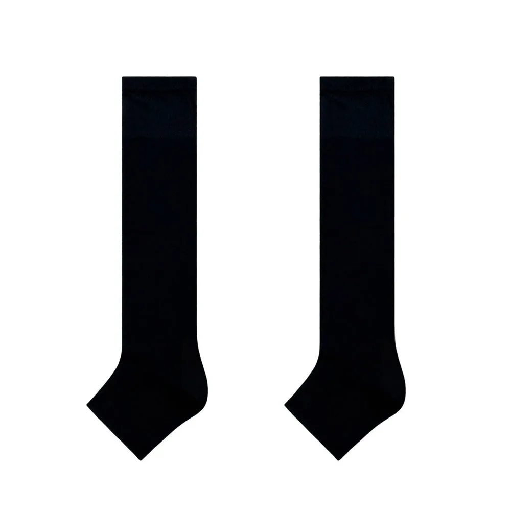 

Fashionable Lolita JK Calf Socks Ultra-Thin Solid Color Knee High Sock Breathable Japanese Style Ice Silk Long Socks Spring