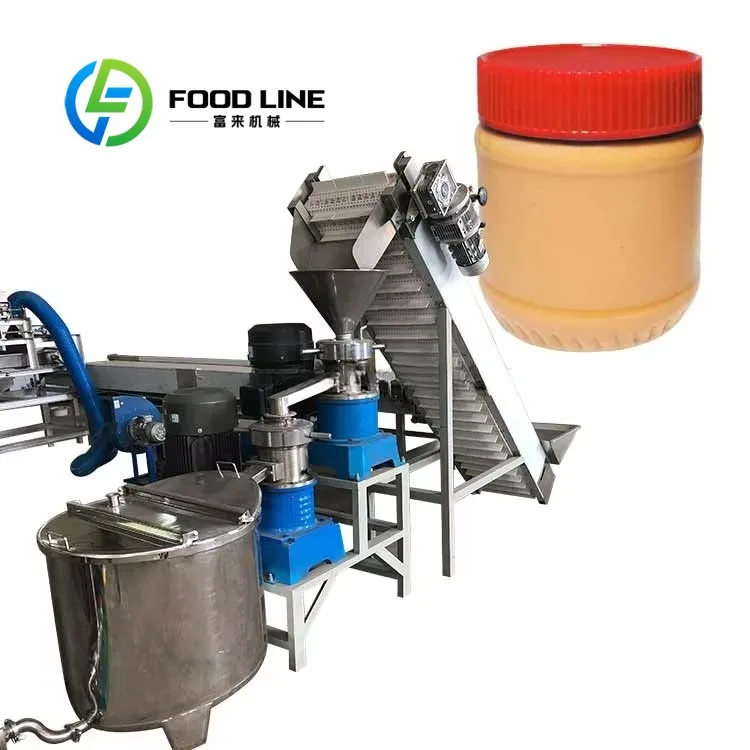 Multi Function Nut Paste Grinder Machine Peanut Butter Sesame Grinding Tahini Maker Machine for Large Quantity Peanut Paste