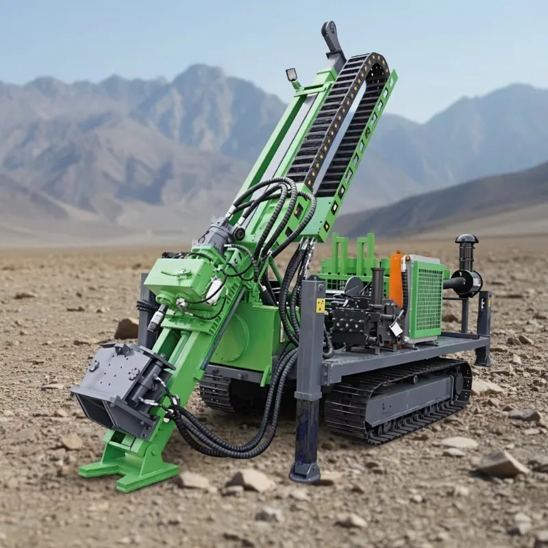 Hydraulic Core Borehole Drilling Rig Portable Geological Water Well Exploration Machine Equipment