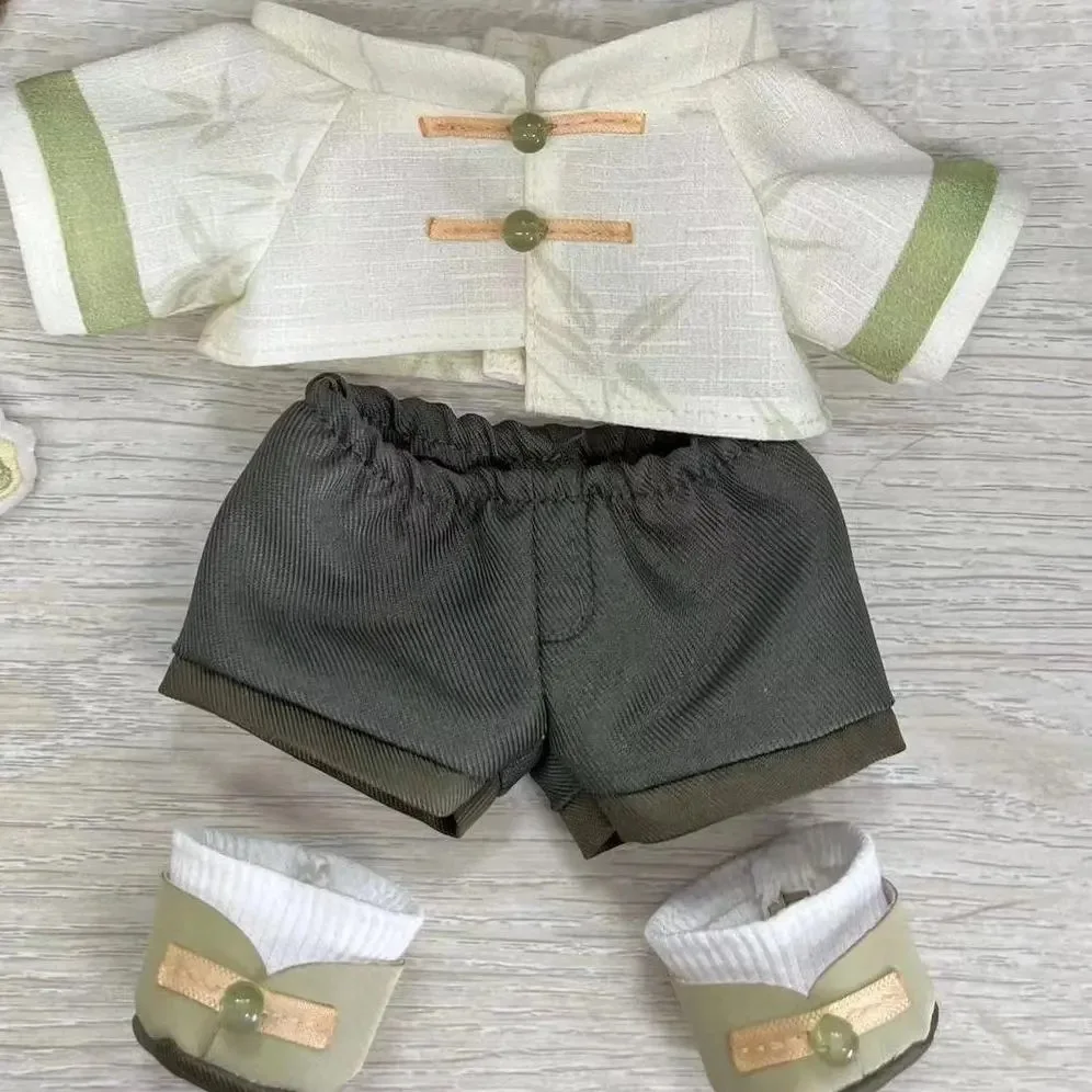 

20cm Cotton Doll Dress Cosplay Attribute Doll Summer Cool Handsome Cute Fashion Style Replacement Set