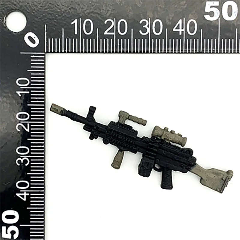 1/18 Scale 3.75 Inch Movable Doll Diy Main Weapon Accessory Model Scene Props Collection Display Toy Static Decoration